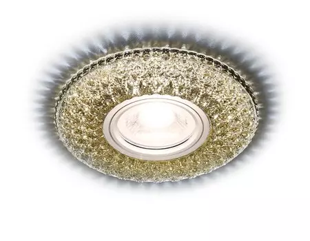Встраиваемый светильник с LED подсветкой Ambrella light Compo spot S333 CF/CLD