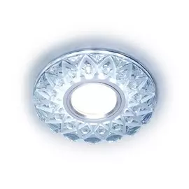 Встраиваемый светильник с LED подсветкой Ambrella light Compo spot S375