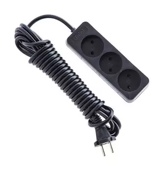 S-CD3-3 Удлинитель 3гн х 3м б/з Uniel Standard (UL-00003604)