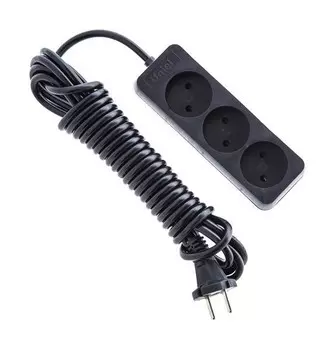 S-CD3-7 Удлинитель 3гн х 7м б/з Uniel Standard (UL-00003606)