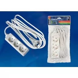 S-GCD3-3 Удлинитель 3гн х 3м с/з Uniel Стандарт (02891)