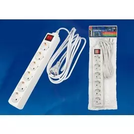 S-GCD6-3B Удлинитель 6гн х 3м с/з Uniel Standard (02939)