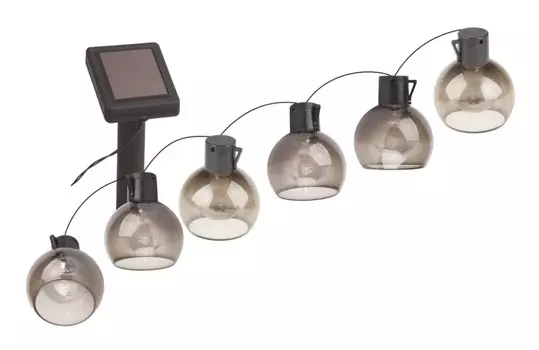 Садовая гирлянда. 10 подсвечиваемых светодиодами лампочек Эра ERAGS08-06 Б0038506