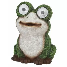 Садовый светильник на солнечной батарее Лягушка ЭРА SL-RSN15-FROG-S Б0032581
