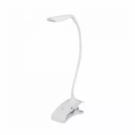 Сенсорная настольная лампа с диммером на прищепке Uniel TLD-533 White/LED/250Lm/5500K/Dimmer (UL-00001494)