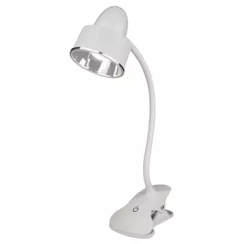 Сенсорная настольная лампа с диммером на прищепке Uniel TLD-557 Beige/LED/350Lm/5500K/Dimmer (UL-00004139)