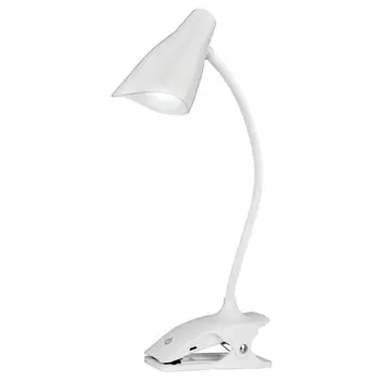 Сенсорная настольная лампа с диммером на прищепке Uniel TLD-560 White/LED/280Lm/5000K/Dimmer (UL-00004143)