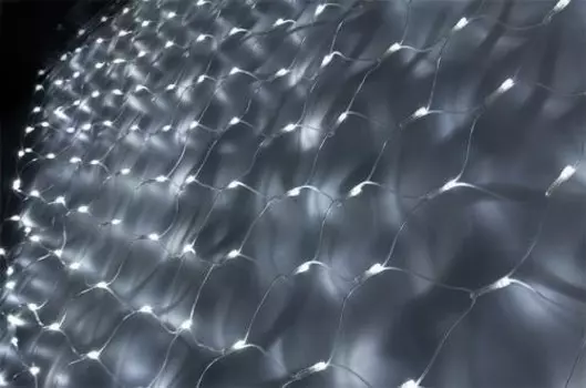 Сетка LED белая (2,5х2м.) с эффектом мерцания Uniel ULD-N2520-240/TWK (UL-00001354)