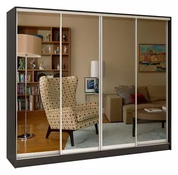 Шкаф-купе Стандарт Зеркало 4 Баронс 1111