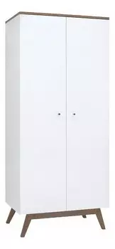 Шкаф платяной Хеда SZF2D BlackRedWhite 70005090