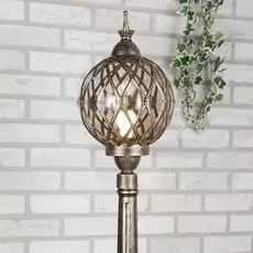 Sirius F черное золото Уличный фонарный столб Elektrostandard 4690389031526 (a026100)