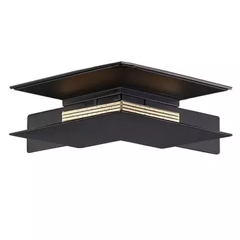 Соединитель для магнитного шинопровода Magic Track Donolux Outter corner DLM/Black