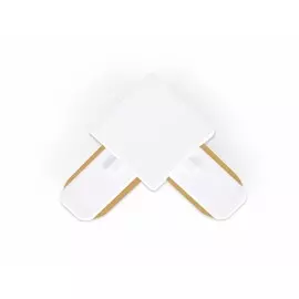 Соединитель L-образный для однофазного шиноровода Ambrella light Track System GL7070 WH
