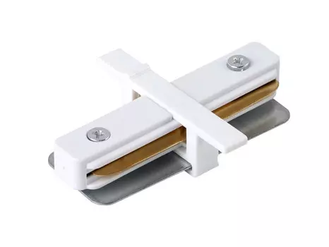 Соединитель прямой для однофазного шинопровода CLT 0.2211 Crystal Lux CLT 0.2211 01 WH