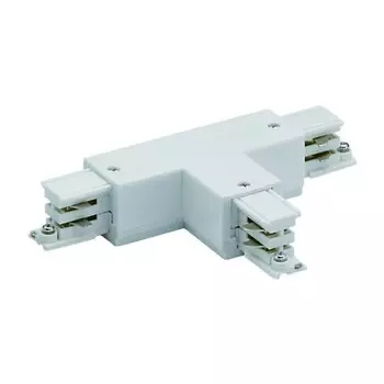 Соединитель Т-образный для трехфазного шинопровода Uniel UBX-A32 WHITE 1 POLYBAG (09753)