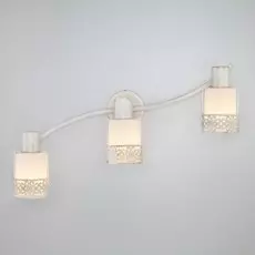 Спот 20025/3 белый с золотом