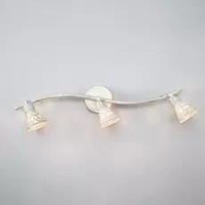 Спот 20027/3 белый с золотом