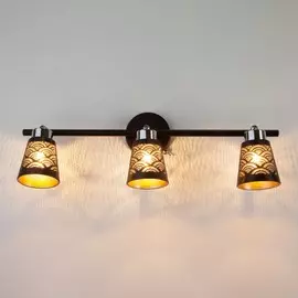 Спот 20061/3 черный ЕВРОСВЕТ