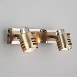 Спот 23463/2 хром/античная бронза