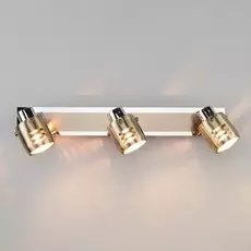 Спот 23463/3 хром/античная бронза