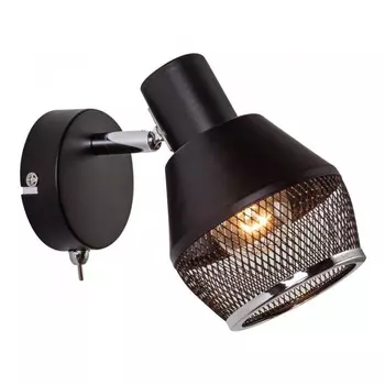 Спот Escada 1116/1A E14*40W Black/Chrome GLENN