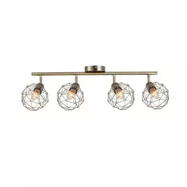 Спот Escada 1128/4P E14*40W Antique brass SOHO