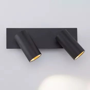 Спот Евросвет Fleur 20066/2 LED черный/золото (85108)