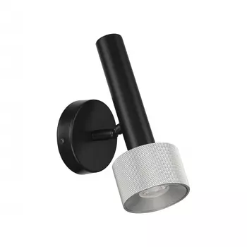 Спот iLEDEX Delta 2360-1 BK+SL