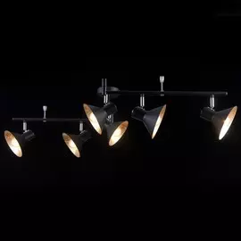 Спот Natali Kovaltseva LOFT LUX 81056-6C MATT BLACK