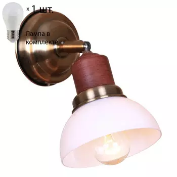 Спот с лампочкой Velante 320-501-01+Lamps E27 P45