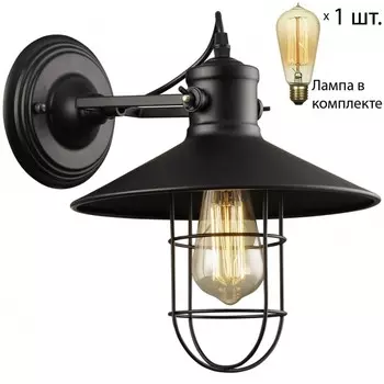 Спот с ретро лампой Velante 387-521-01+Retro Lamps