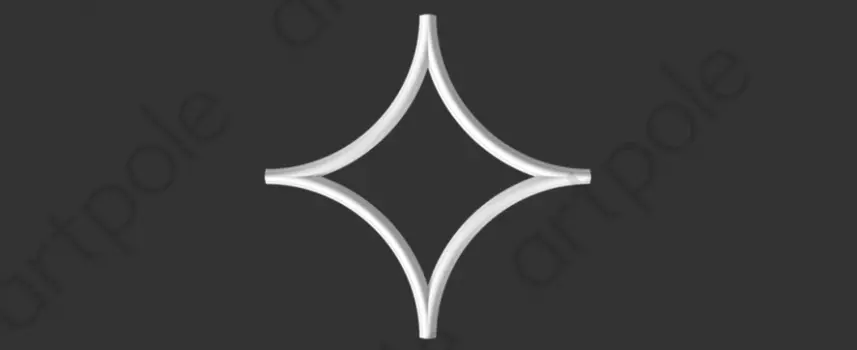 Средник 470х470х12 Artpole SPK2-1