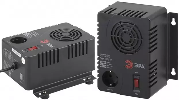 Стабилизатор напряжения ЭРА СНК-500-У Б0031063