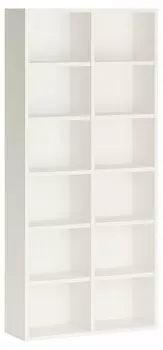 Стеллаж Домино СУ(ш2в2) Merdes СУ(ш2в2) БЕ белый