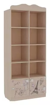 Стеллаж комбинированный Амели MDA-03 Mebelson MDA-03.0739