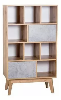 Стеллаж комбинированный Хелен 2204 МФ Мелания 1943