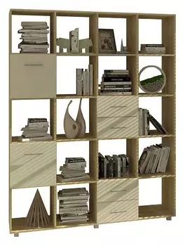 Стеллаж комбинированный Рекорд Баронс 558