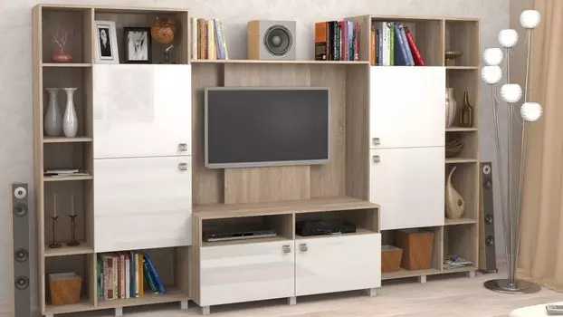 Стенка для гостиной Лофт XXL Баронс 394