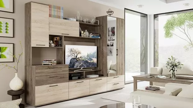 Стенка для гостиной Марта Трия (SMT_Marta_system)