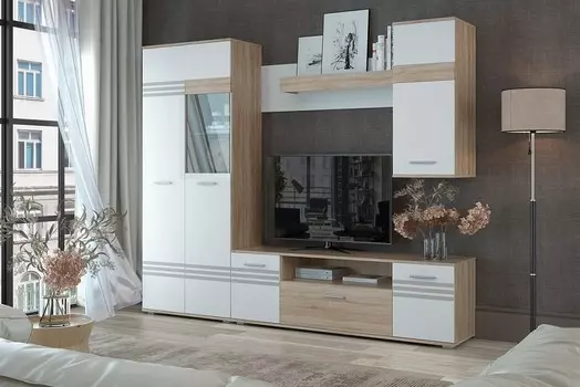 Стенка для гостиной Стелла СТЛ.432.00 Столлайн 2021000043200