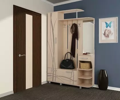 Стенка для прихожей Барселона-1 Mebelson PR-0016.0739