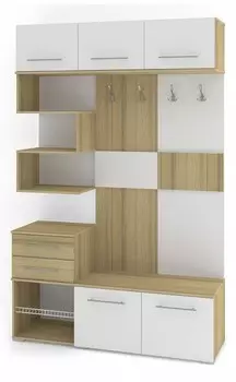 Стенка для прихожей Дебют 01.02 Баронс 3454