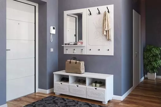 Стенка для прихожей ДримСтар Компасс-мебель