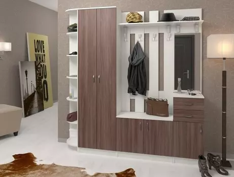 Стенка для прихожей Горизонт Баронс 750