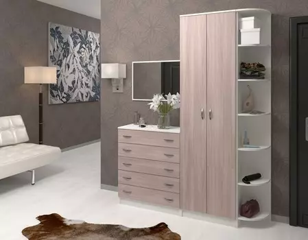 Стенка для прихожей Горизонт Баронс 754