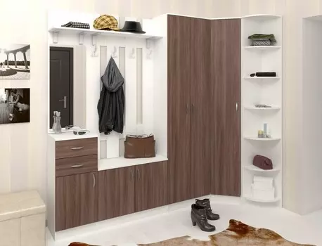 Стенка для прихожей Горизонт Баронс 757