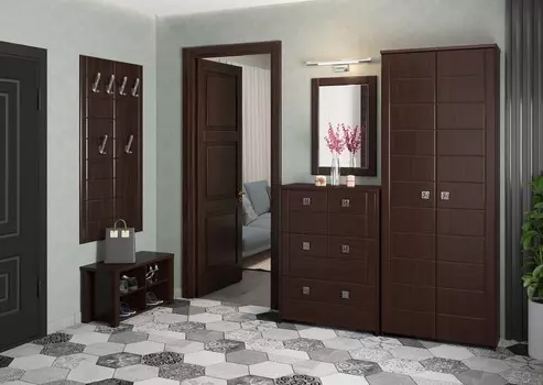 Стенка для прихожей Изабель Компасс-мебель