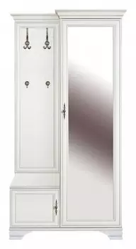 Стенка для прихожей Кентаки PPK/110P BlackRedWhite 00009820, PPK/110P