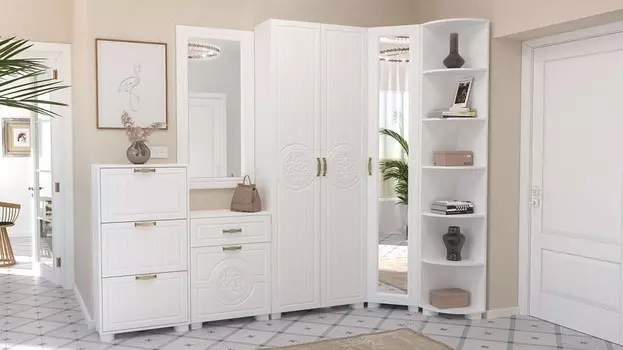 Стенка для прихожей Монблан Компасс-мебель