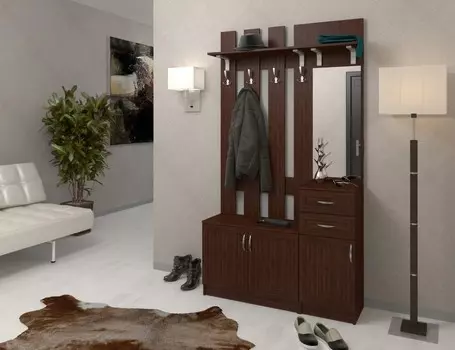 Стенка для прихожей-Р Горизонт Баронс 1187